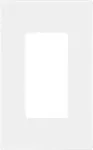 Placa para interruptor plastica blanca Decor Költz LD-7101A
