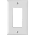 Placa de nylon con tornillos blanco mate Pass&Seymour Legrand TP26W