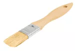 Brocha economica con mango de madera 1"