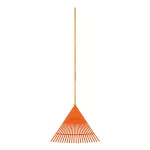 Rastrillo plastico rigido para jardin 22 dientes Truper EP-22F / 19785 