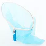 Recogedor de hojas tipo bolsa para piscina