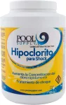 Hipoclorito para shock para tratamiento de agua de piscinas 1 kg Pool Supply