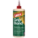Cola para madera Grip Bond 4 pre-catalizada marron claro 1/4 galon Lanco WA844-5