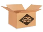 Caja de carton con logo Construplaza RSC 49 x 33 x 25 cm (Largo x Ancho x Alto)