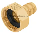 Acople para manguera hembra de laton solido 1/2" Truper CF-1/2B / 12700 