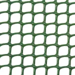 Malla cuadrada verde militar 20 x 20 mm x 1 metro