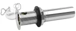 Desagüe para lavatorio 32 x 150 mm (1-1/4" x 6") plástico cromo