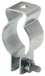 Gaza hanger 3/4” para EMT con tornillo y tuerca UL