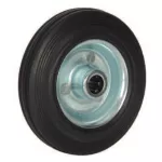 Rueda suelta de goma negra 100 mm 110 kg 75663