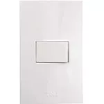 Interruptor sencillo 16A 110V blanco T&J Eagle 8000S-W