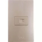 Conector para telefono RJ11 champagne T&J Eagle 8008-CH