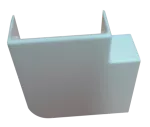 Angulo plano para canaleta 40 x 16 mm Legrand LG638153