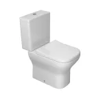 Inodoro dos piezas doble descarga 3 y 4.8 litros 750 gramos blanco Axis Deca P.470.17+CD.21F.17+AP.416.17+SP.121