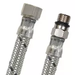 Tubo de abasto de acero 3/8" x M10 70 cm Coflex EAL-R70
