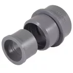 Conector universal para fregadero/lavatorio de 1-1/2" y 1-1/4"para tubo PVC Coflex P-B9030