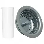 Desagüe para fregadero 4-1/2" con coleta plástica y cuerpo de acero Inoxidable Coflex PH-100