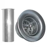 Desagüe para fregadero 38 mm (1-1/2") de acero inoxidable Coflex PH-103