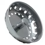 Parrilla para desagüe de fregadero clásica de acero inoxidable Coflex PH-107