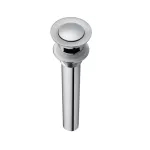 Desagüe para lavatorio 32 mm (1-1/4") push sin rebalse cromo Prime