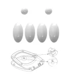 Set de fijacion para tapa Deca BTT.236.17