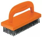 Cepillo de alambre rectangular acero al carbono con mango (18 x 7 cm) Truper CEA-82 / 12655 