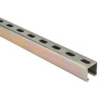 Riel strut galvanizado alto 1-5/8 x 1-5/8" #16 x 3 metros (41 x 41 x 1.5 mm)