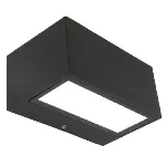 Lampara para exterior de pared LED 9W 100-240V 4000K IP44 negro Al Manama Tecnolite HLED-370/N
