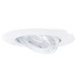 Lampara empotrada dirigible redonda LED 5.5W 100-240V 3000K blanco Naos I Tecnolite YDLED-154/30/B