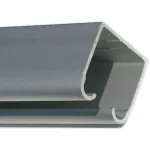 Riel de aluminio para puerta corrediza 2 metros 80 kg Ducasse U-21 10100626020