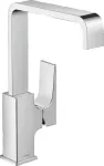 Griferia para lavatorio monomando alto 230 con vaciador push-open cromo Metropol Hansgrohe 32511000