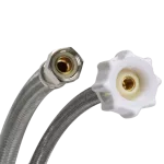 Tubo de abasto para inodoro 7/8" AM x 1/2" FIP 40 cm (16") Click Seal Fluidmaster B4T16CSLP25