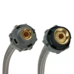 Tubo de abasto para inodoro 1/2" FIP x 3/8" COMP 40 cm (16") Click Seal Fluidmaster B1F16CS