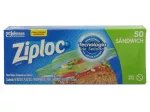 Bolsa sandwich Ziploc (50 por paquete)