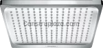 Cabeza de ducha cuadrada 240 1jet cromo Crometta E Hansgrohe 26726000