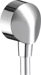 Salida de agua pared para regadera telefono sin valvula anti-retorno E cromo FixFit Hansgrohe 27454000
