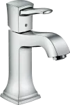 Griferia para lavatorio monomando bajo 110 sin vaciador cromo Metropol Classic Hansgrohe 31301000