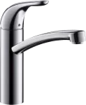 Griferia para fregadero monomando bajo 160 E cromo Focus E Hansgrohe 31780000