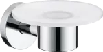 Jabonera para pared cromo Logis Hansgrohe 40515000