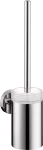 Cepillo para inodoro con base para pared cromo Logis Hansgrohe 40522000