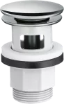 Desagüe para lavatorio push con rebalse Hansgrohe 50105000