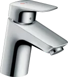 Griferia para lavatorio monomando bajo 70 CoolStart sin vaciador cromo Logis Hansgrohe 71073000