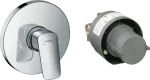 Mezclador para ducha monomando sin desviador cromo Logis Hansgrohe 71666000