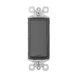 Interruptor 15A 220V 1 polo negro Radiant Legrand TM870BK