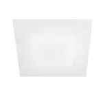 Lampara empotrada cuadrada LED 6W 100-240V 3000K blanco Brighton VI Tecnolite 6YDLED431MV30B