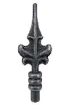 Punta de lanza para hierro forjado 140 mm (ancho) x 47 mm (largo) 13.102
