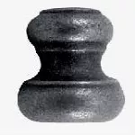 Anillo medio 13 mm para hierro forjado 39 mm (ancho) x 40 mm (largo) 13.135