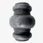 Anillo 13 mm para hierro forjado 55 mm (ancho) x 47 mm (largo) 13.187