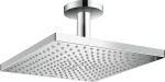 Cabeza de ducha cuadrada 300 1jet con brazo de techo cromo Raindance E Hansgrohe 26250000