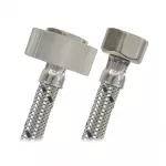 Tubo de abasto de acero para fregadero 1/2" FIP x 1/2" FIP 200 cm Coflex AL-A200