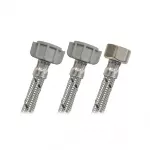 Tubo de abasto en T de acero para lavatorio 1/2" AM x 1/2" AM x 1/2" FIP 55 cm Coflex EAL-X55